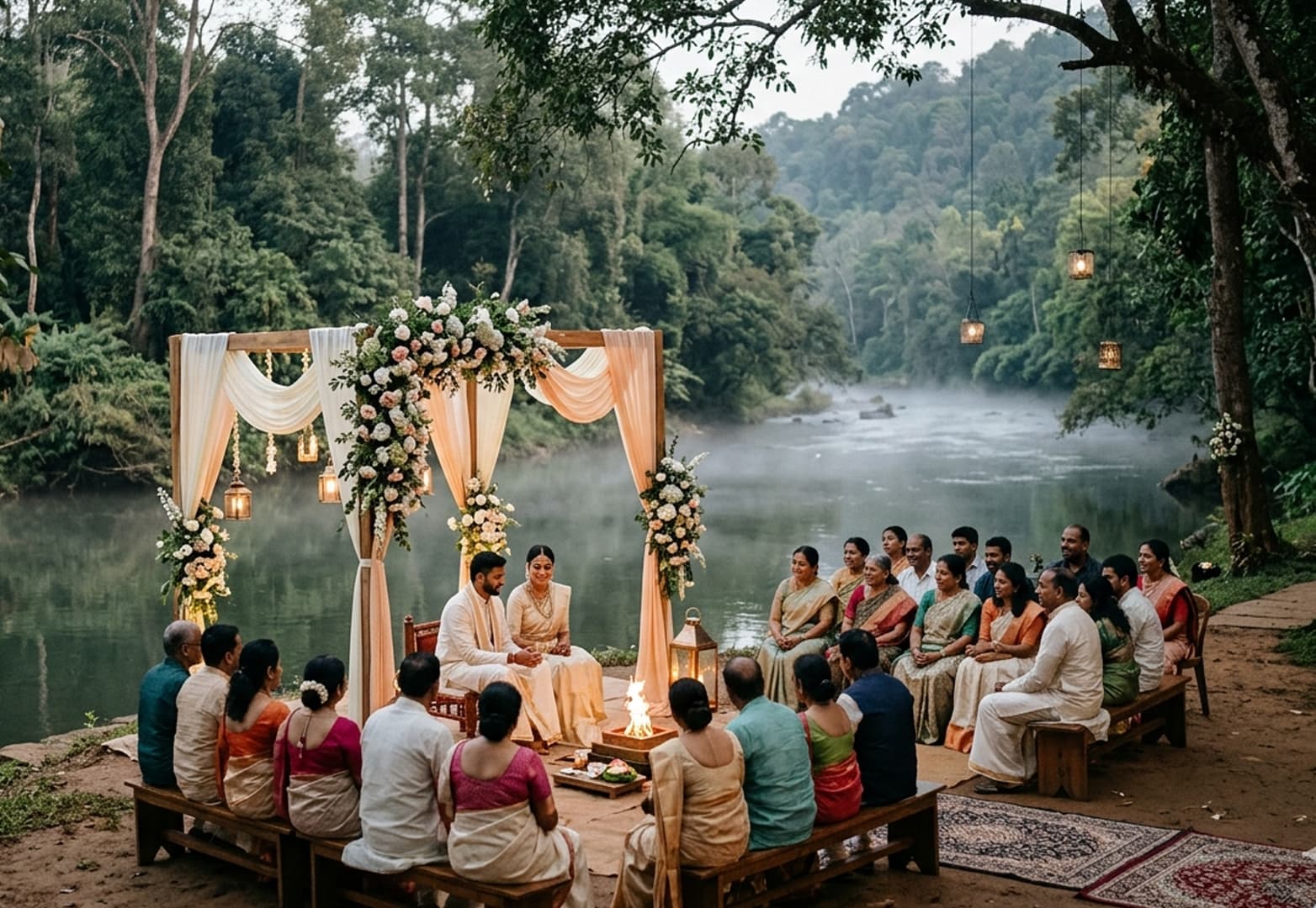 Virajpet, Coorg — Quieter, river-close venues with a tighter intimacy.