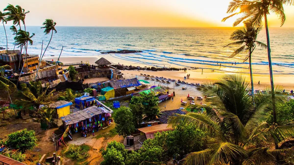 Goa — Beaches, villas, Portuguese architecture.