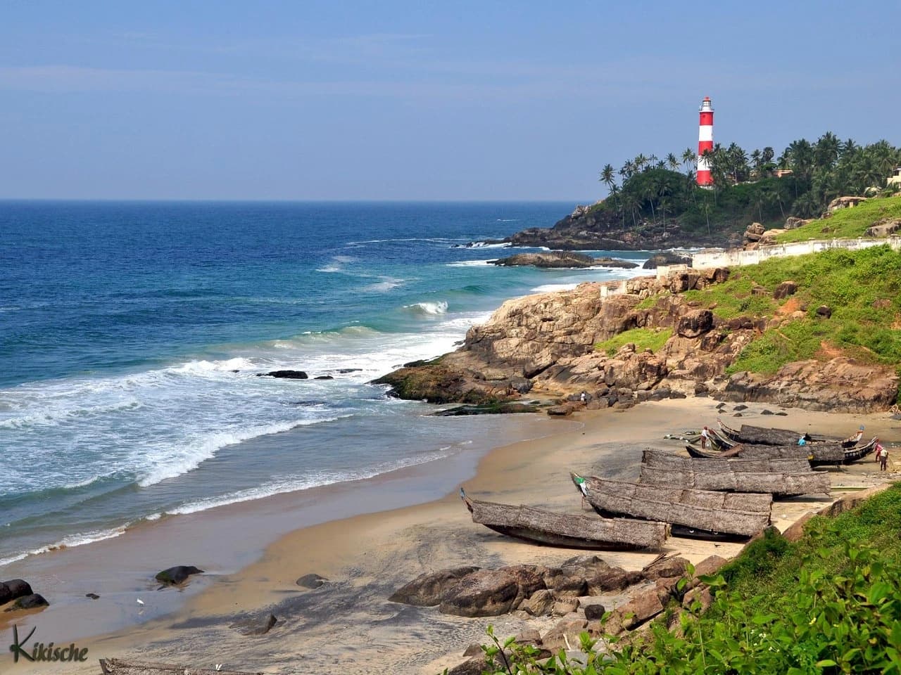Kovalam, Kerala — Beachside weddings with the Arabian Sea as backdrop.