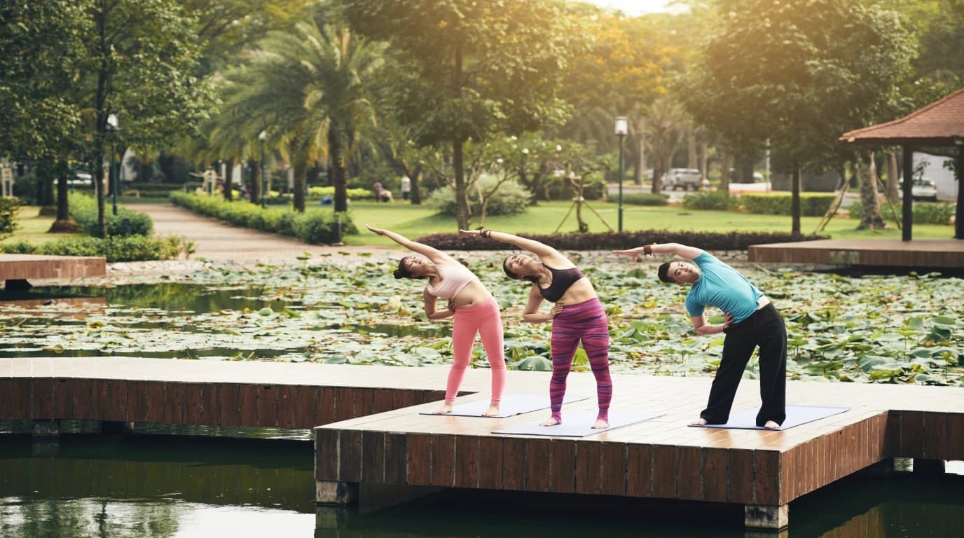 Wellness & leadership retreats — representative imagery.